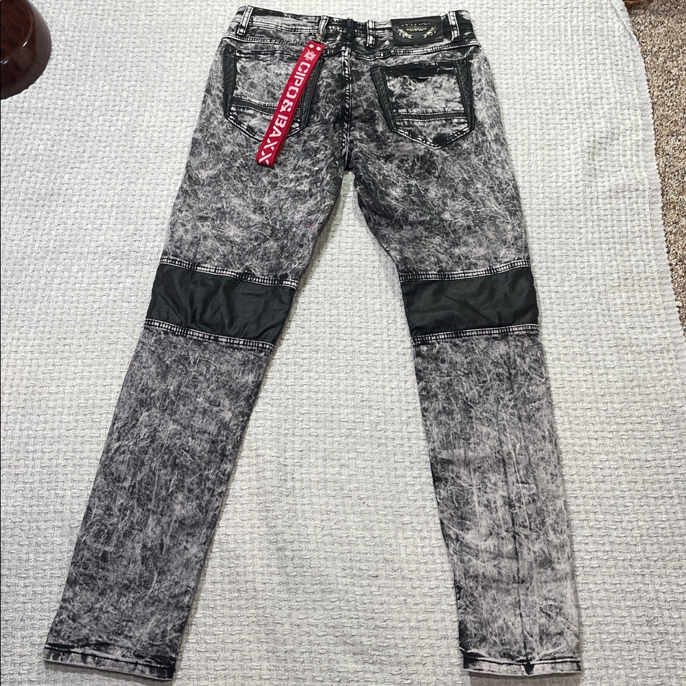 Cipo & Baxx Maddox Mens Jeans Denim Cd568 Slim Fit Size 31x34 View 3